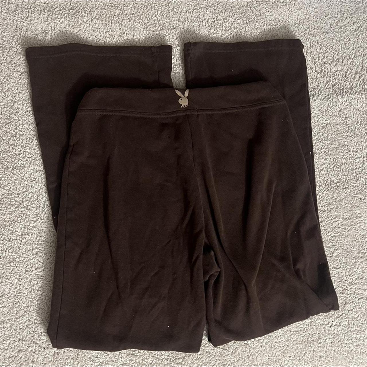 Playboy Women's Brown Joggers-tracksuits | Depop