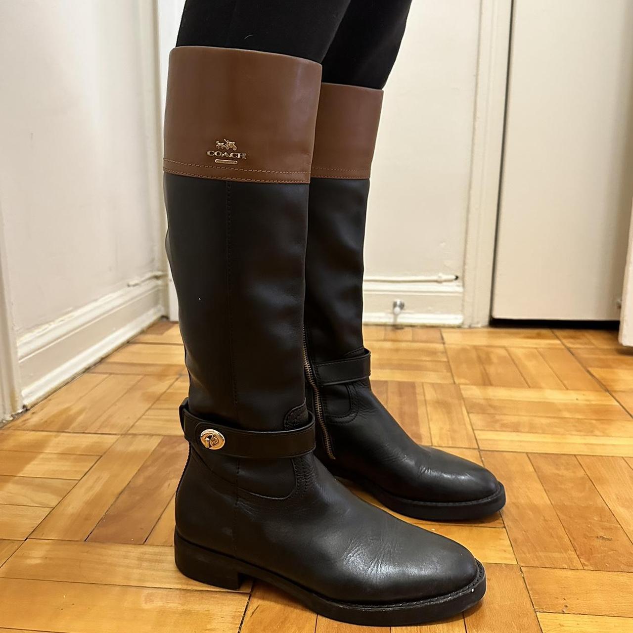 Coach on sale eva boots