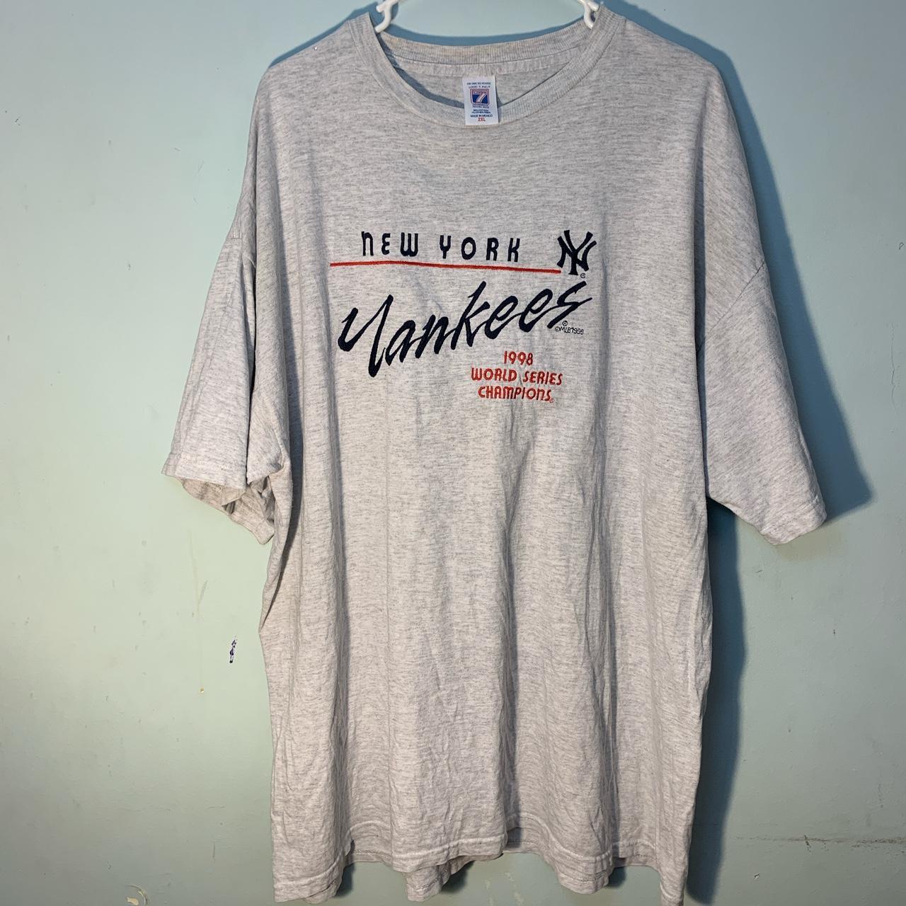 Vintage New York Yankees 1998 World Series Champions - Depop