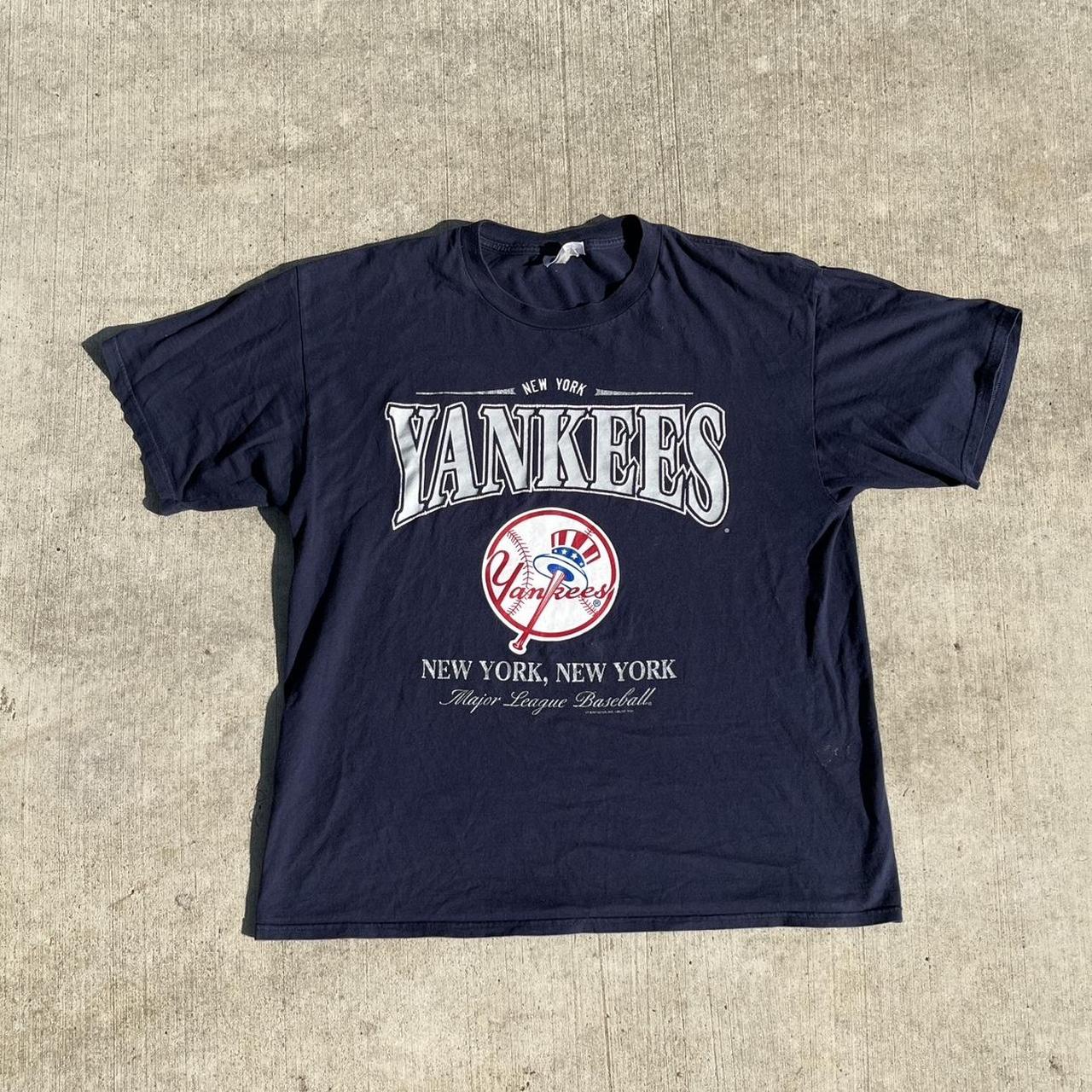 Vintage New York Yankees Graphic Baseball... - Depop