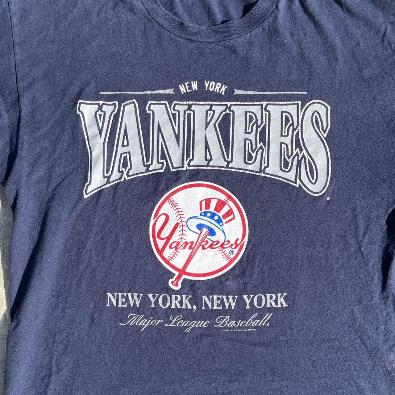 Vintage New York Yankees Graphic Baseball... - Depop