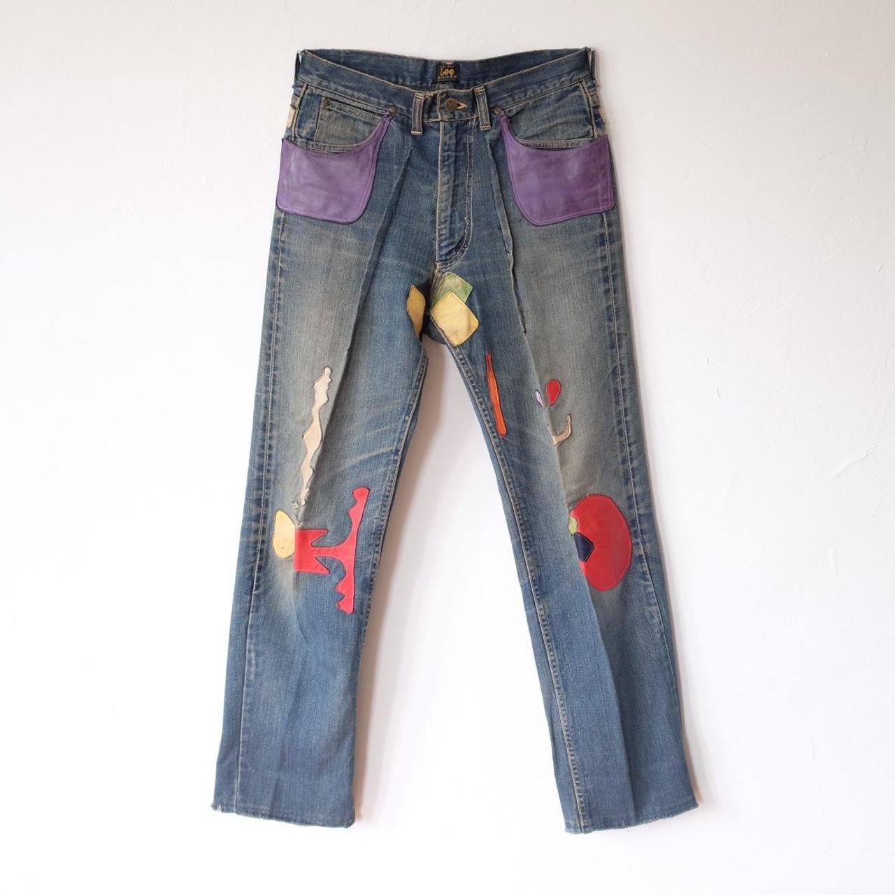 Lee Riders Vintage 70s Talon 42 Zipper Faded Hippy Flare Jeans –  thefuzzyfelt