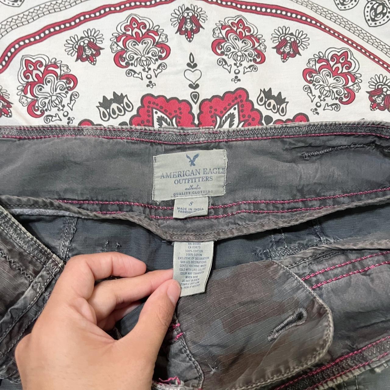 Y2K American Eagle Cargo Skirt Size 8 Preowned... Depop