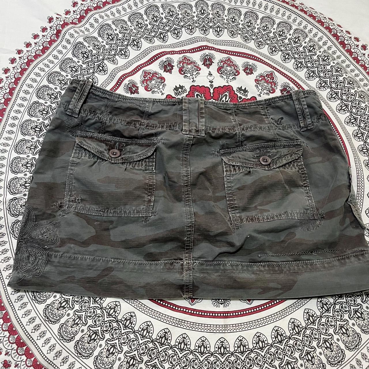 Y2K American Eagle Cargo Skirt Size 8 Preowned... Depop