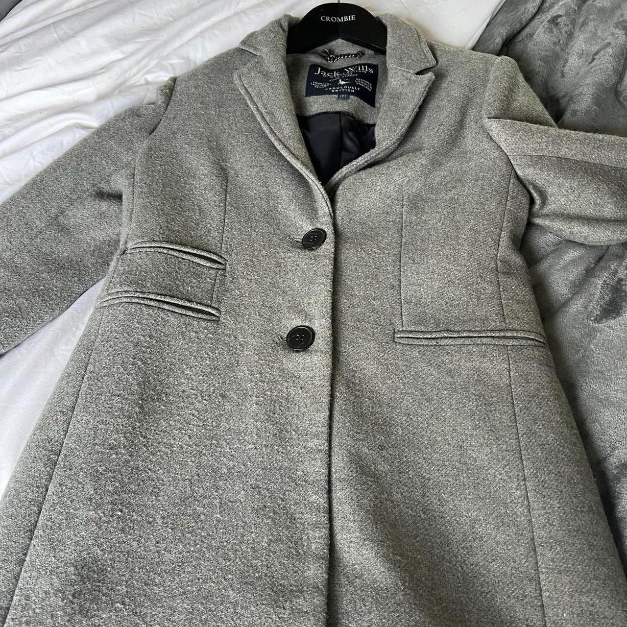 Women s Jack Wills Wool Crombie Coat Double Breasted