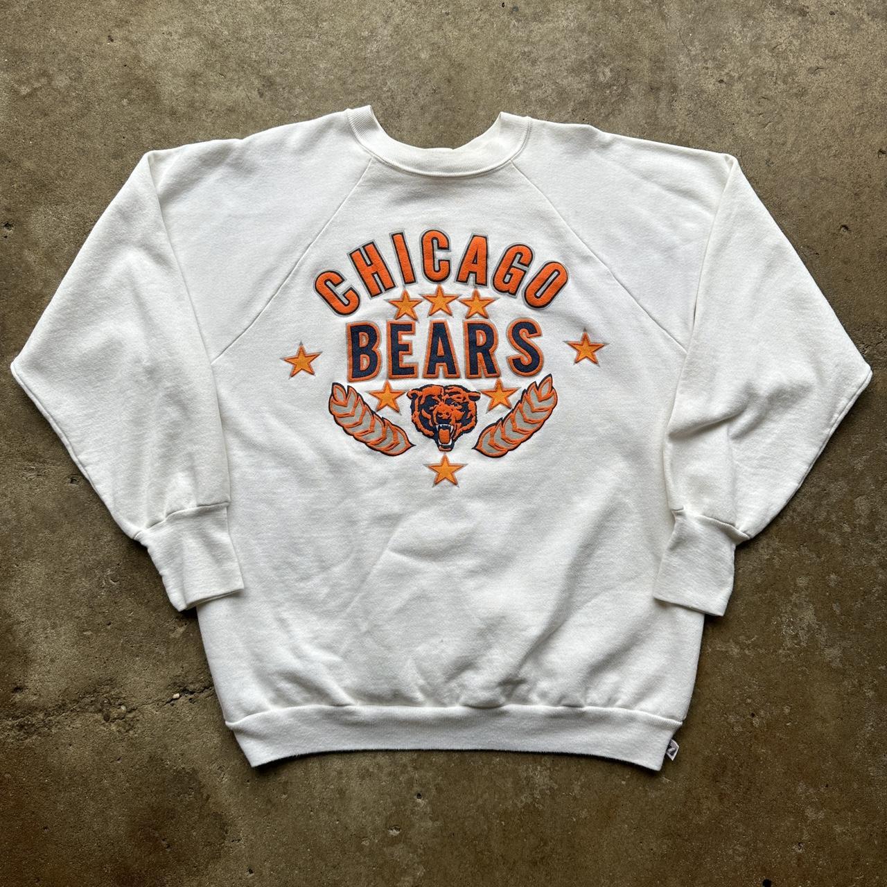 Chicago Bears Sweatshirt Vintage 90s All Over Print - Depop