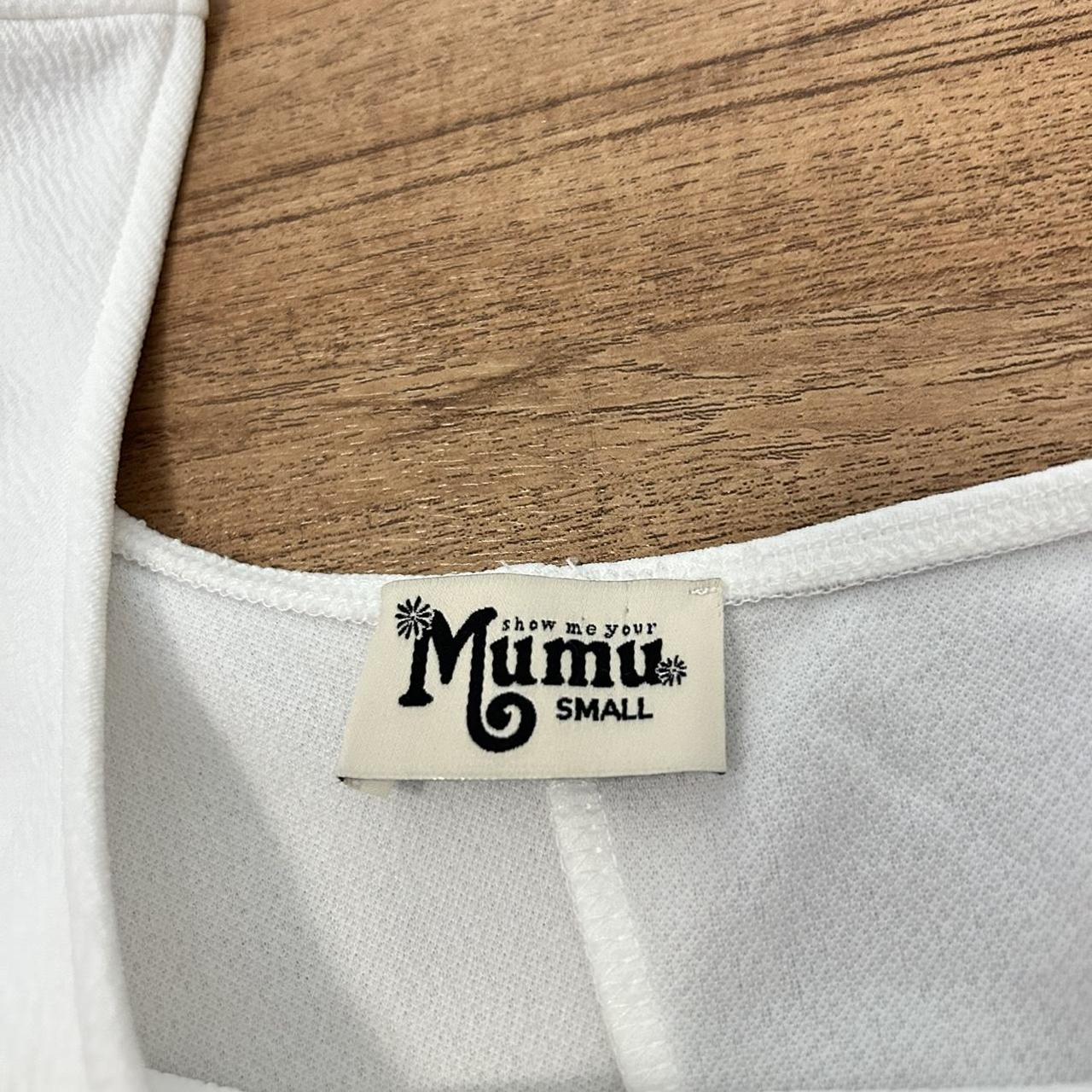 Show Me Your Mumu White thong bodysuit size... - Depop