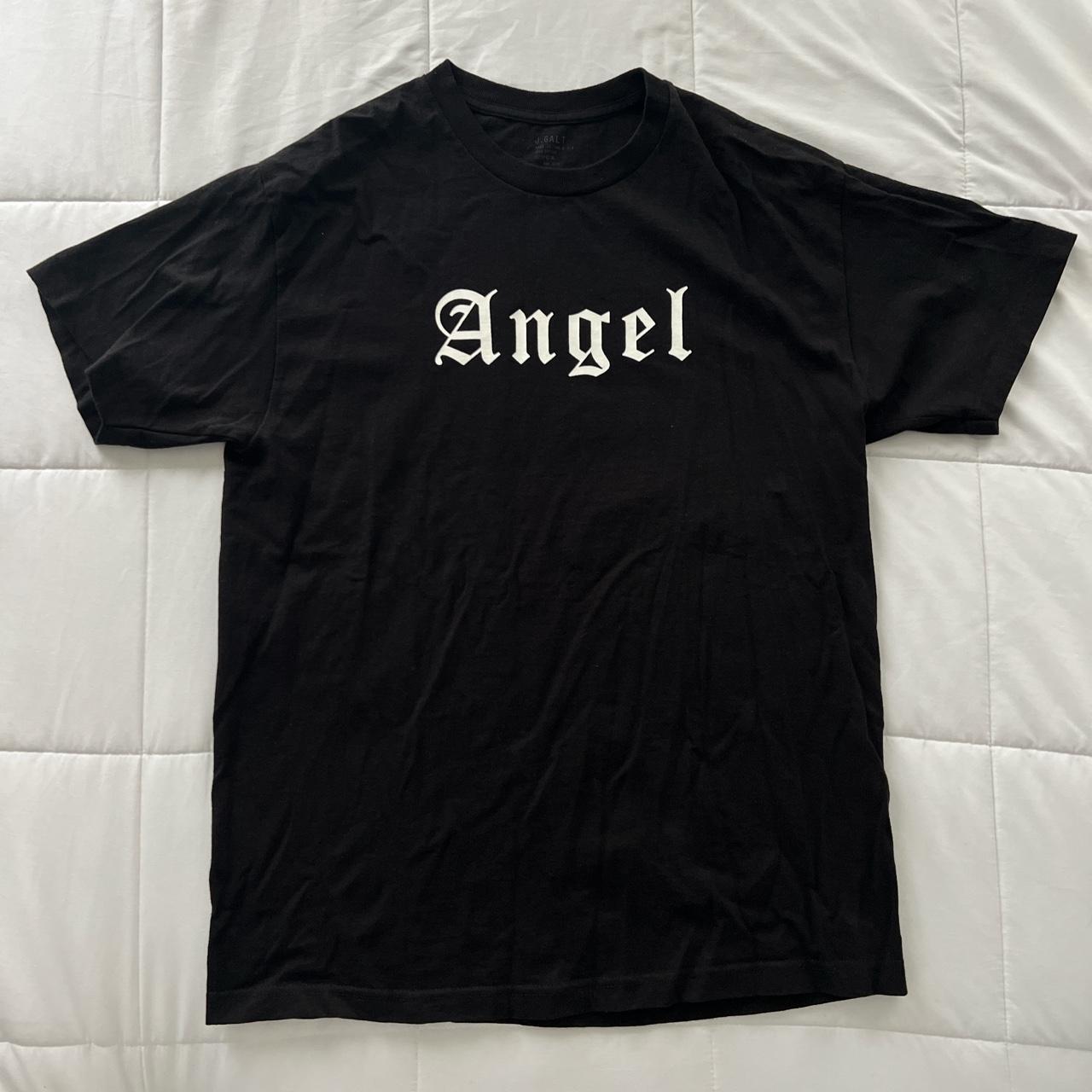 BRANDY MELVILLE ANGEL TEE 👼🏻 •brand new (worn maybe... Depop