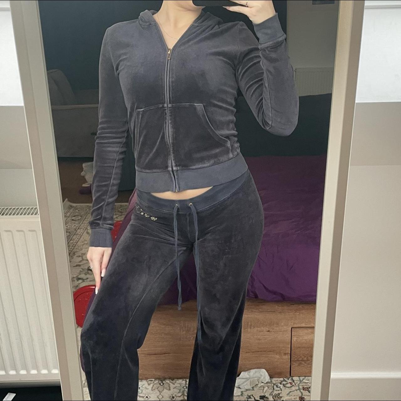 Navy cuffed tracksuit set