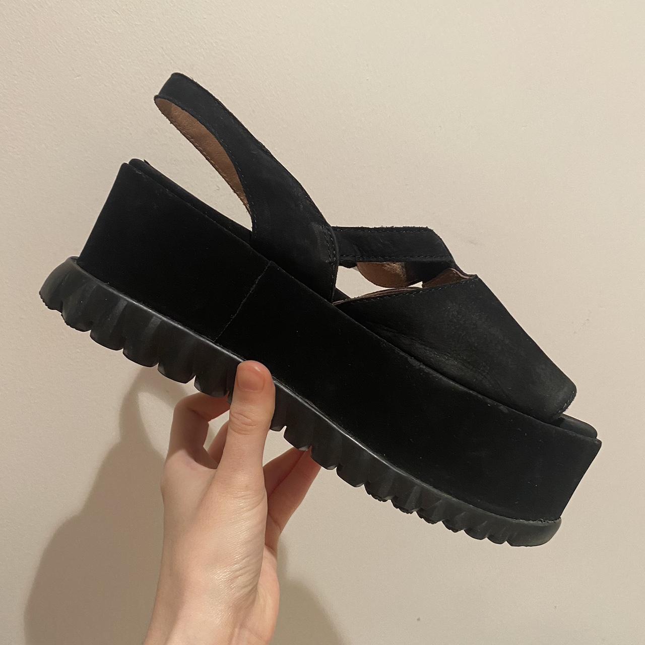 Jeffrey Campbell Ibiza Last Platform T Bar sandals.... - Depop