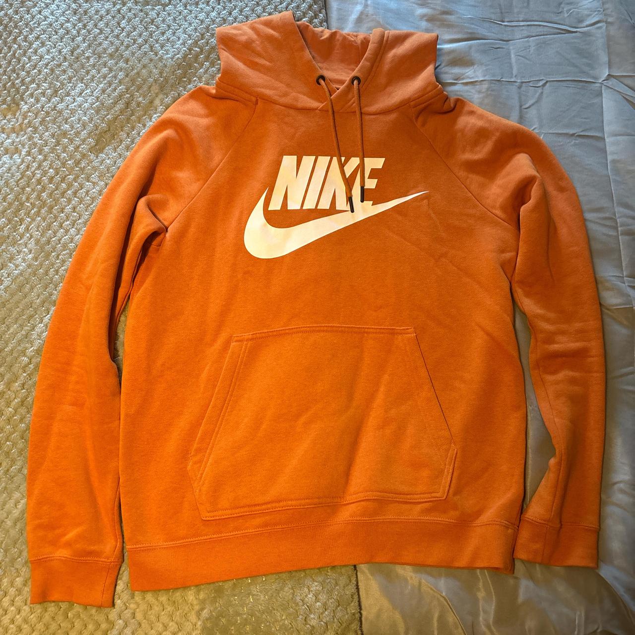 Jd orange nike hoodie sale