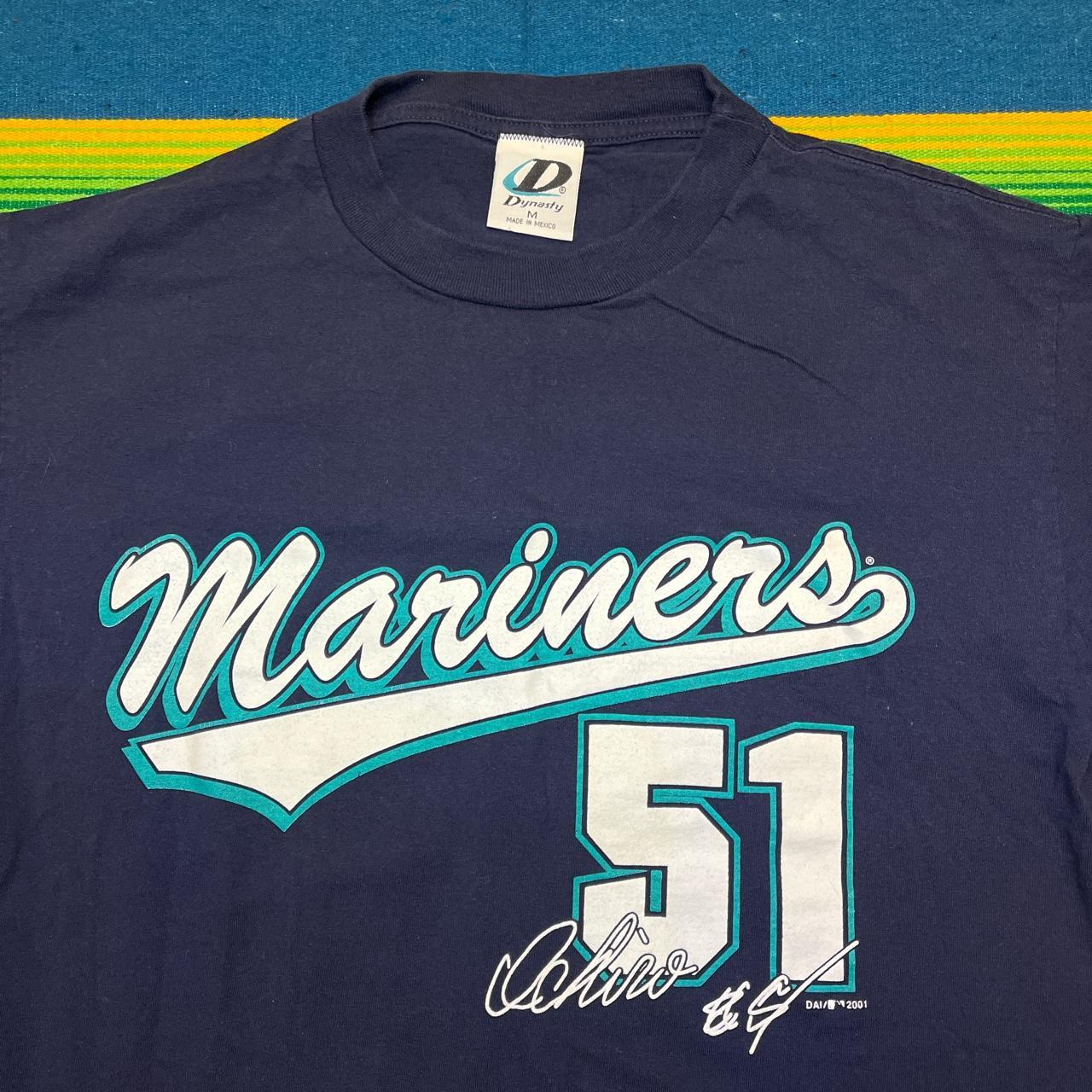 Ichiro Suzuki Vintage 2001 Seattle Mariners Dynasty T-Shirt