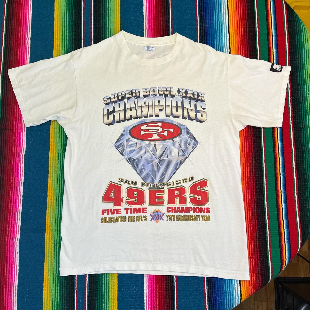 nfl team apparel san francisco 49ers tee - Depop