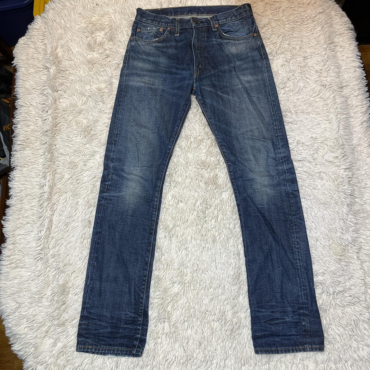 Japanese Levis 505 Big E Selvage 1967 Jeans... - Depop