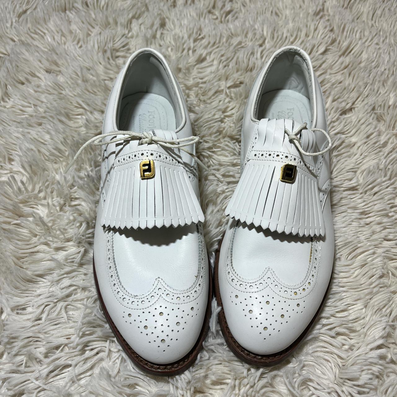 FootJoy Classics 90209 Wingtip Pebbled Leather Golf | Depop