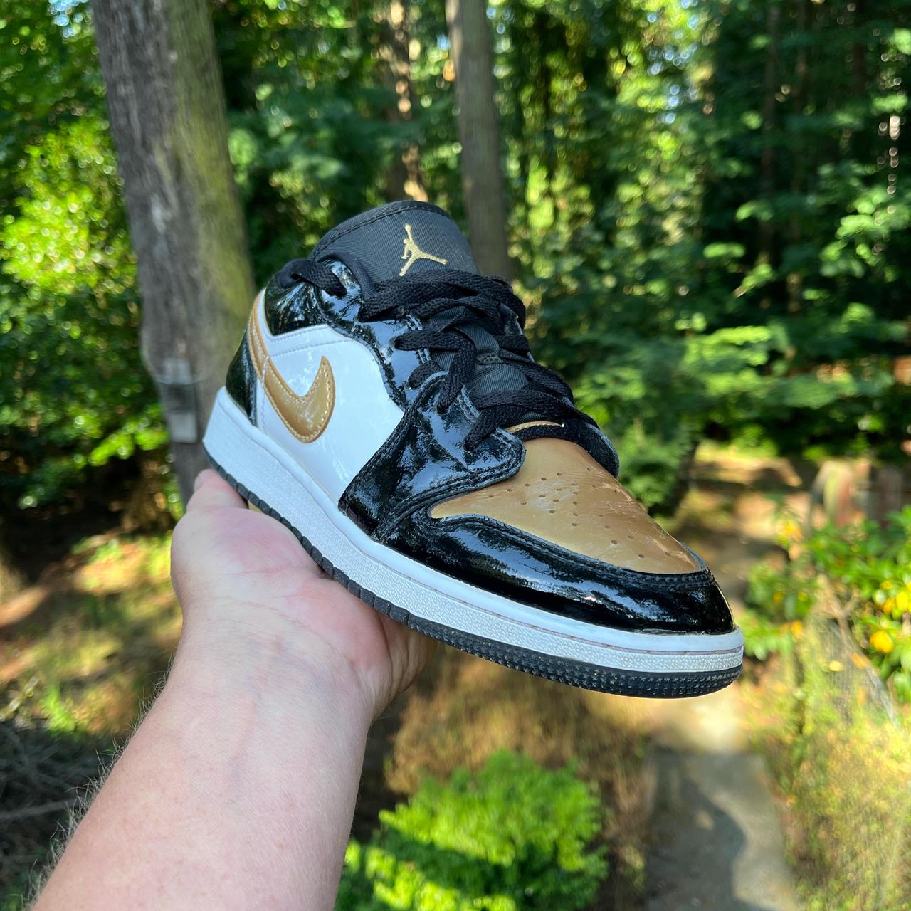 Nike Air Jordan Low SE Gold Toe, Depop