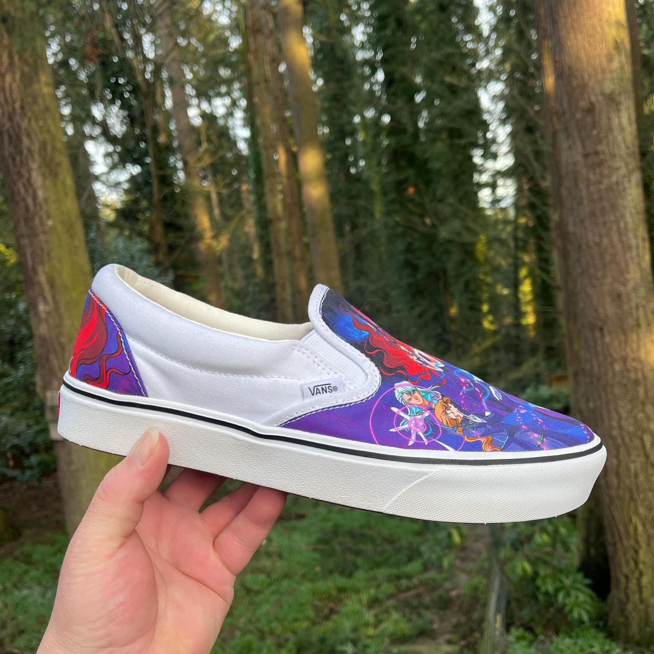 Vintage 90s vans skateboard shoes Graff 30125–76 | Depop