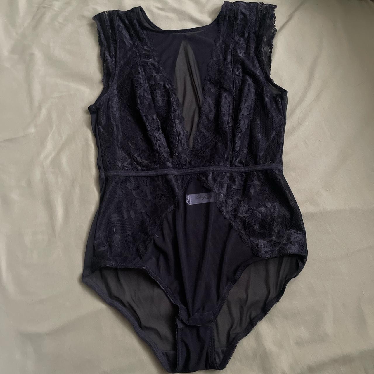 Women's Black Bodysuit | Depop