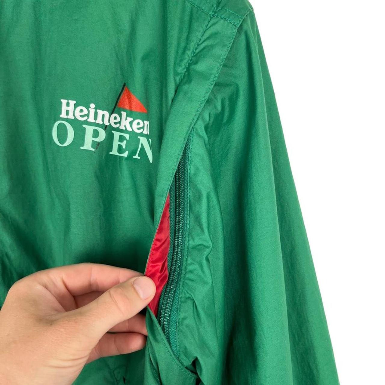 Vintage Heineken Open Jacket Rare Heineken open... - Depop