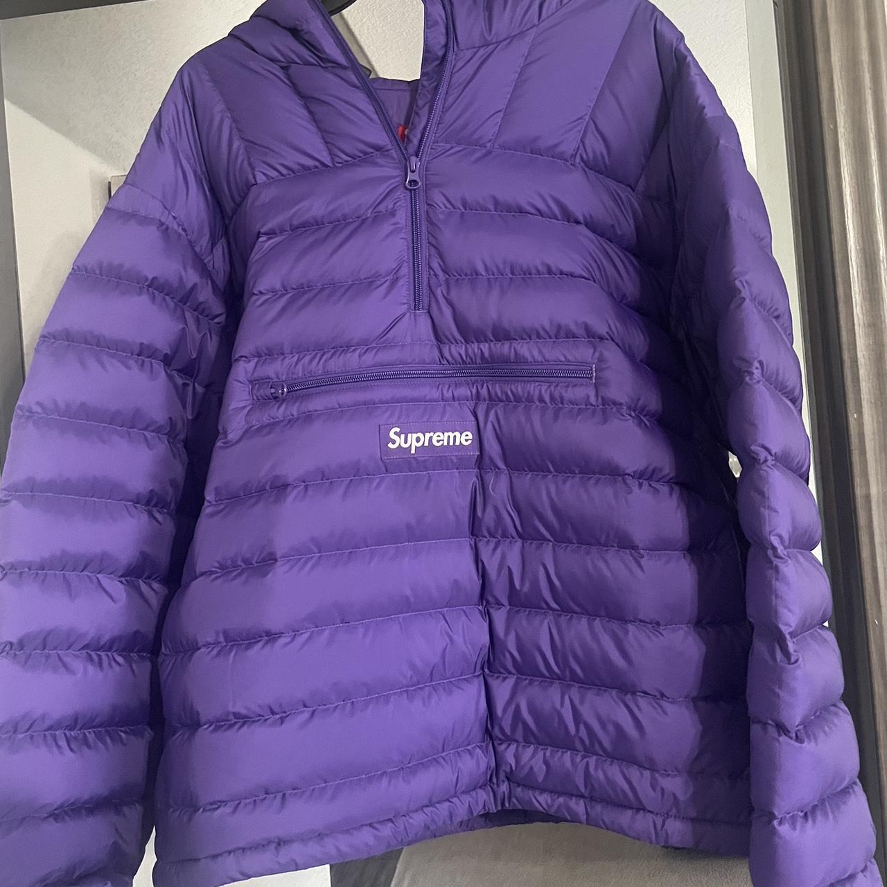 supreme purple puffer i believe it’s from FW22,... - Depop