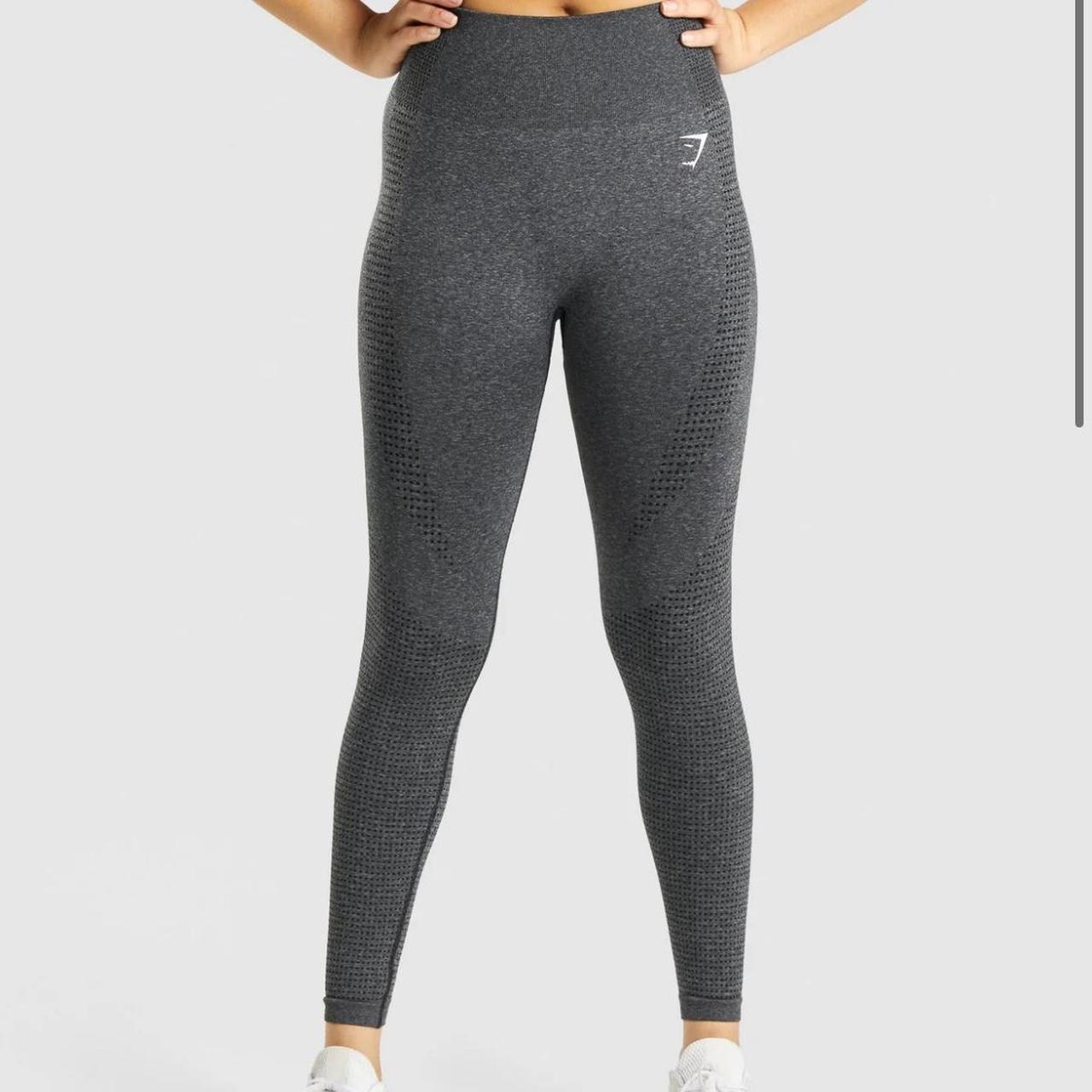 Grey seamless gymshark leggings best sale