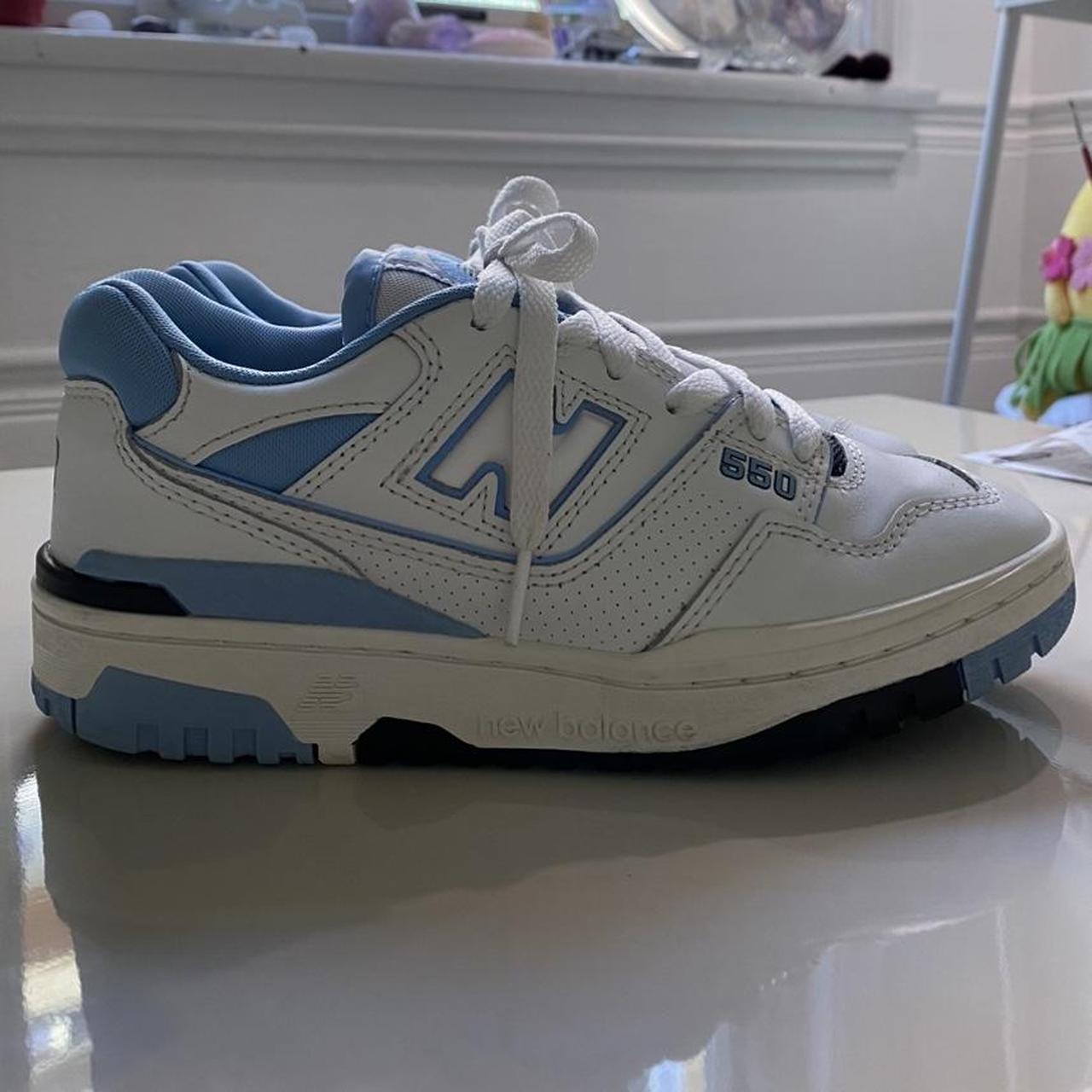 New Balance Women's Blue and White Trainers