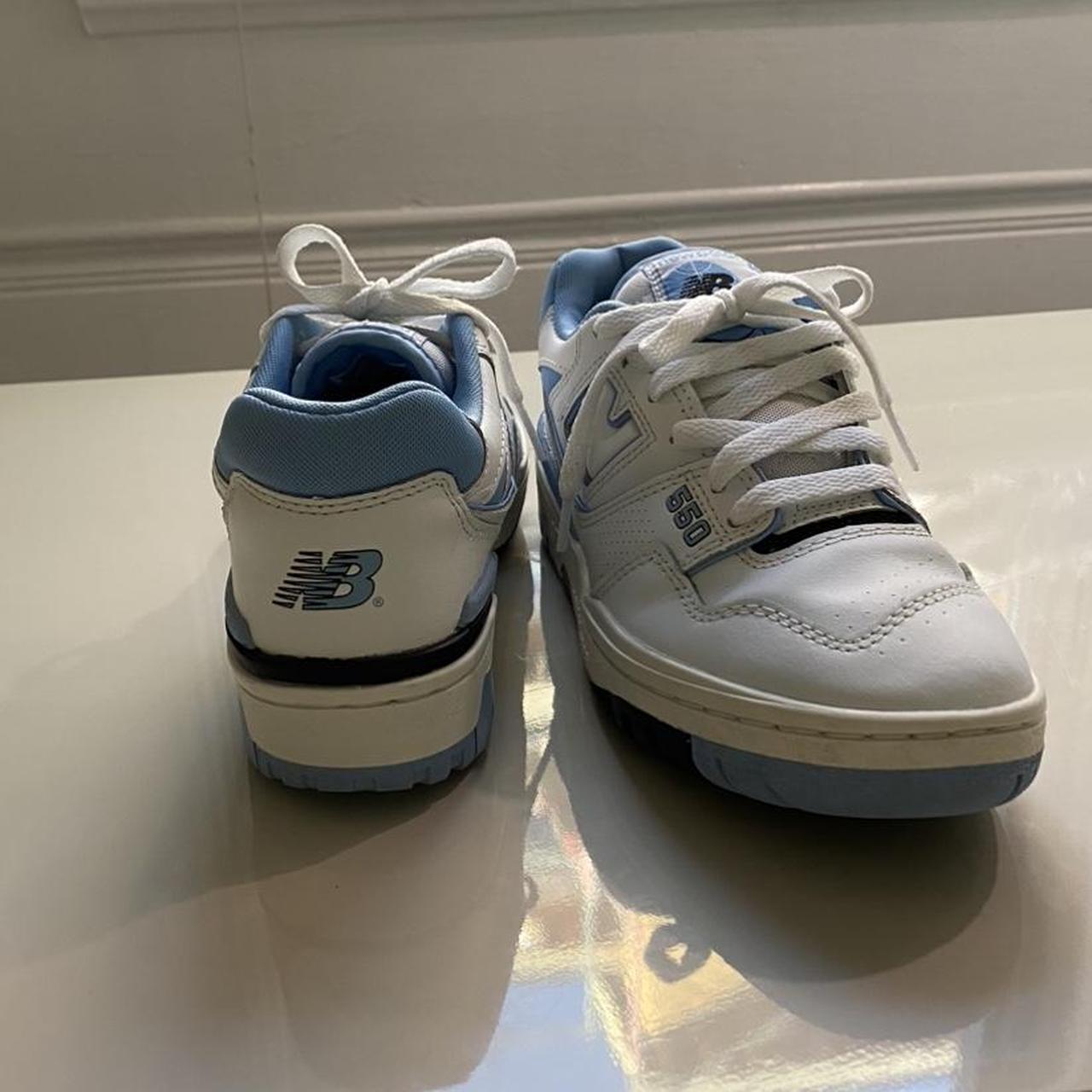 New Balance Women's Blue and White Trainers (2)