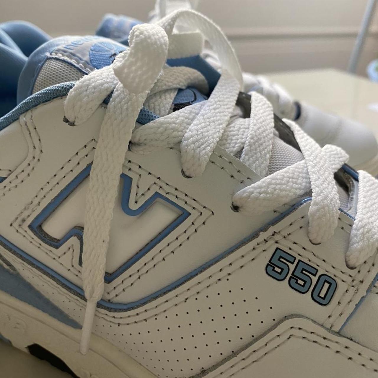 New Balance Women's Blue and White Trainers (4)