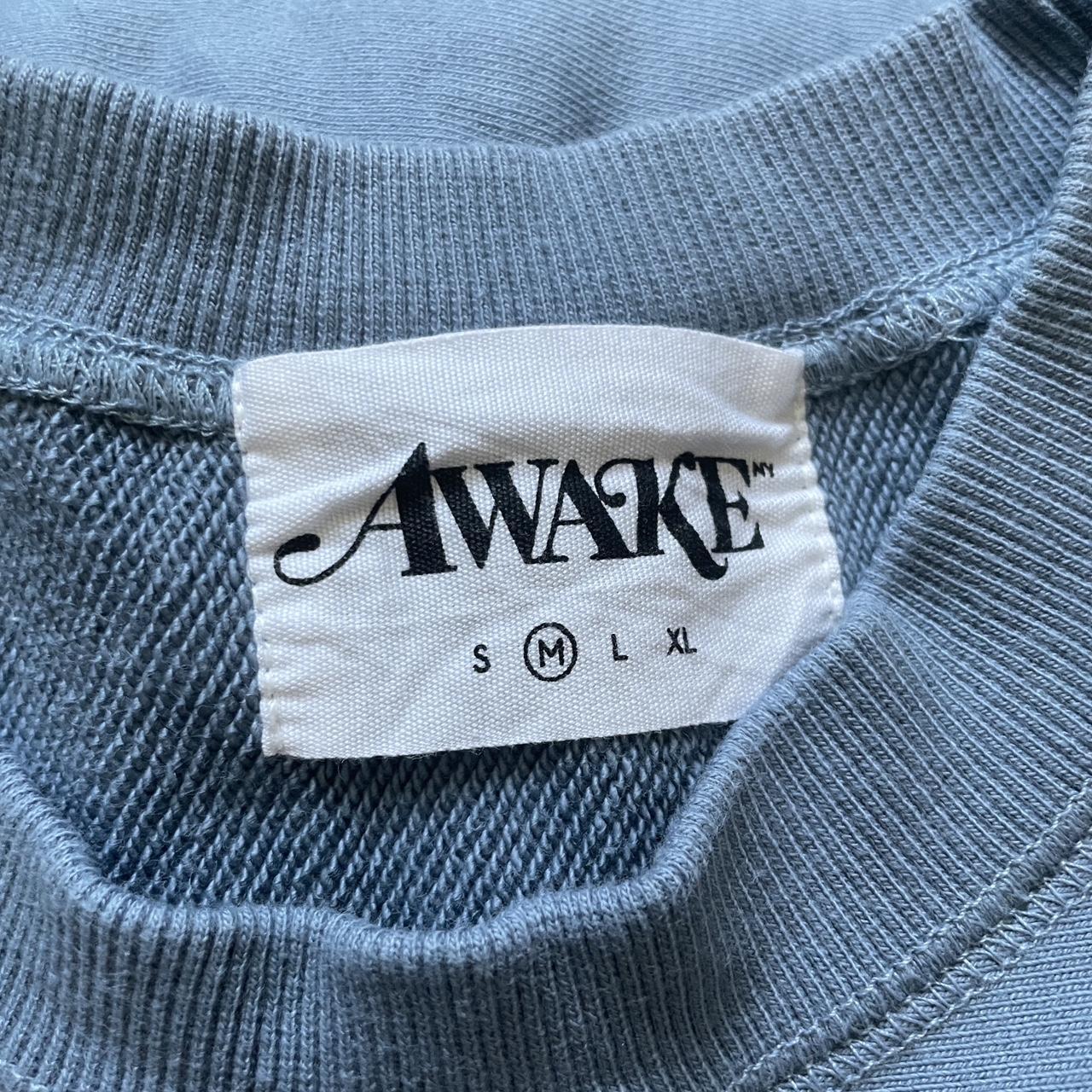 Awake - Awake is Special Crewneck Sweatshirt Blue,... - Depop