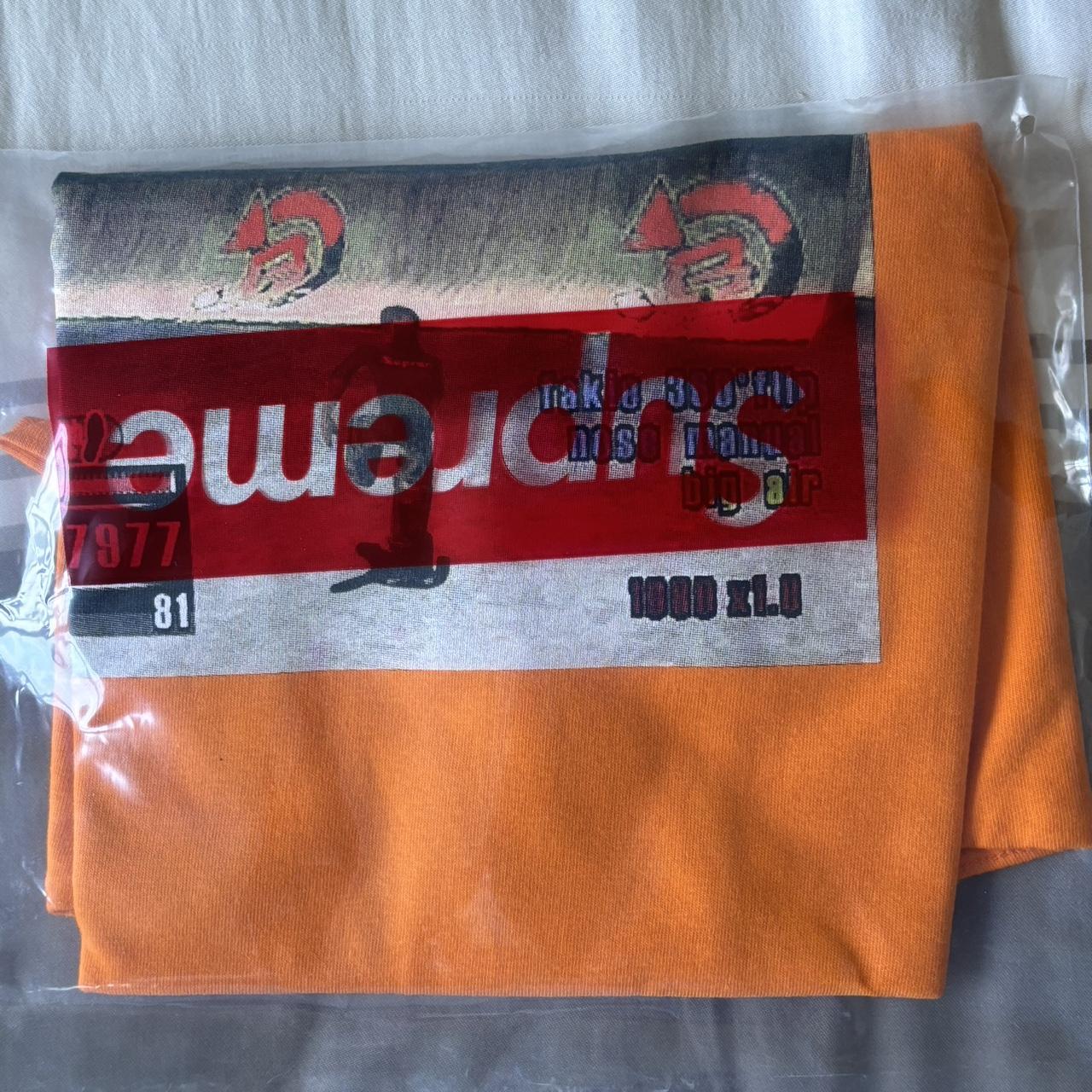 Supreme orange tee buy Vintage