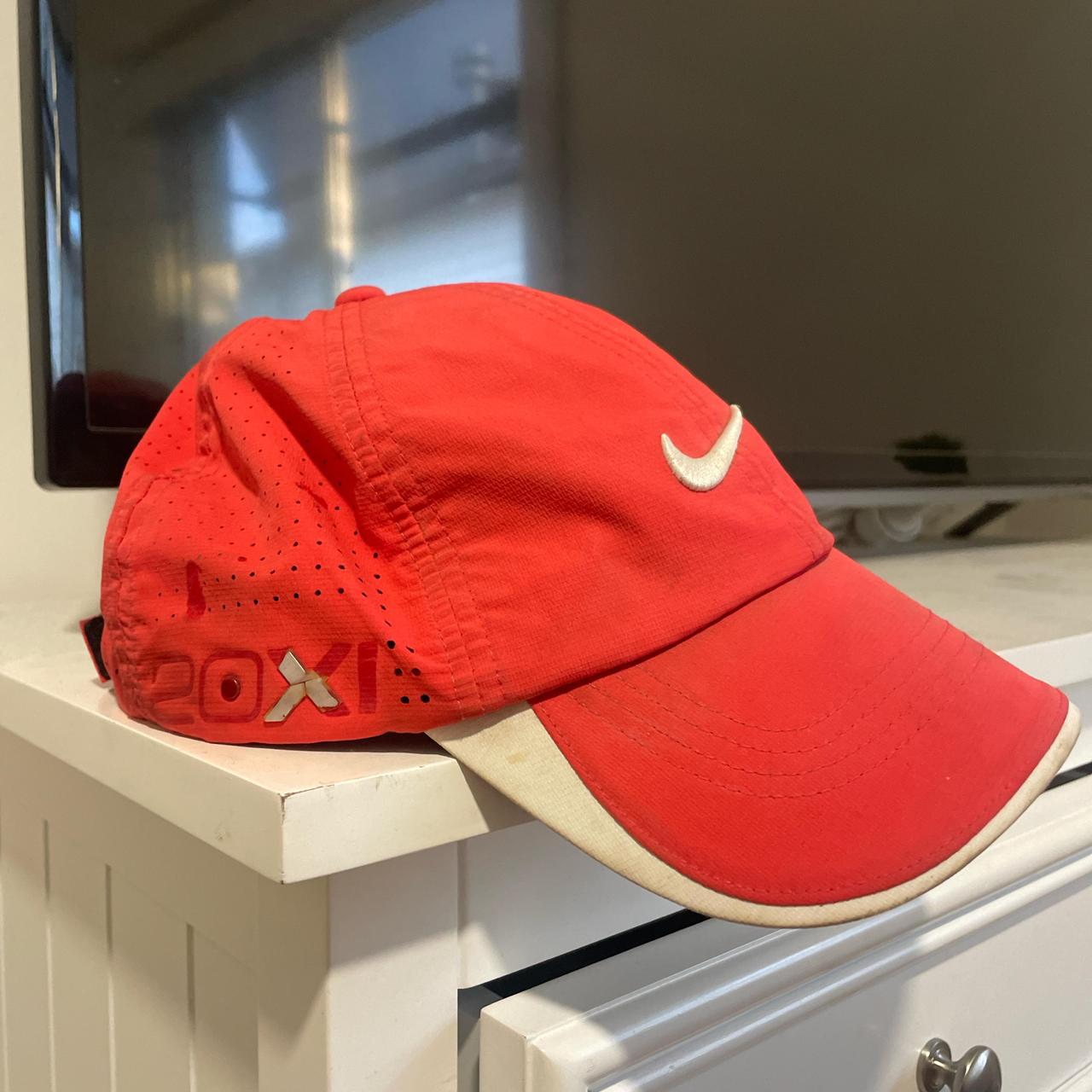 Vintage Nike golf hat, #nike #golf #Vintage #red