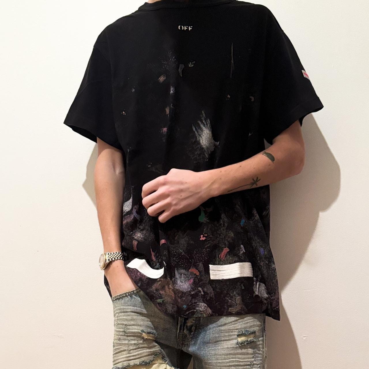 off white galaxy shirt