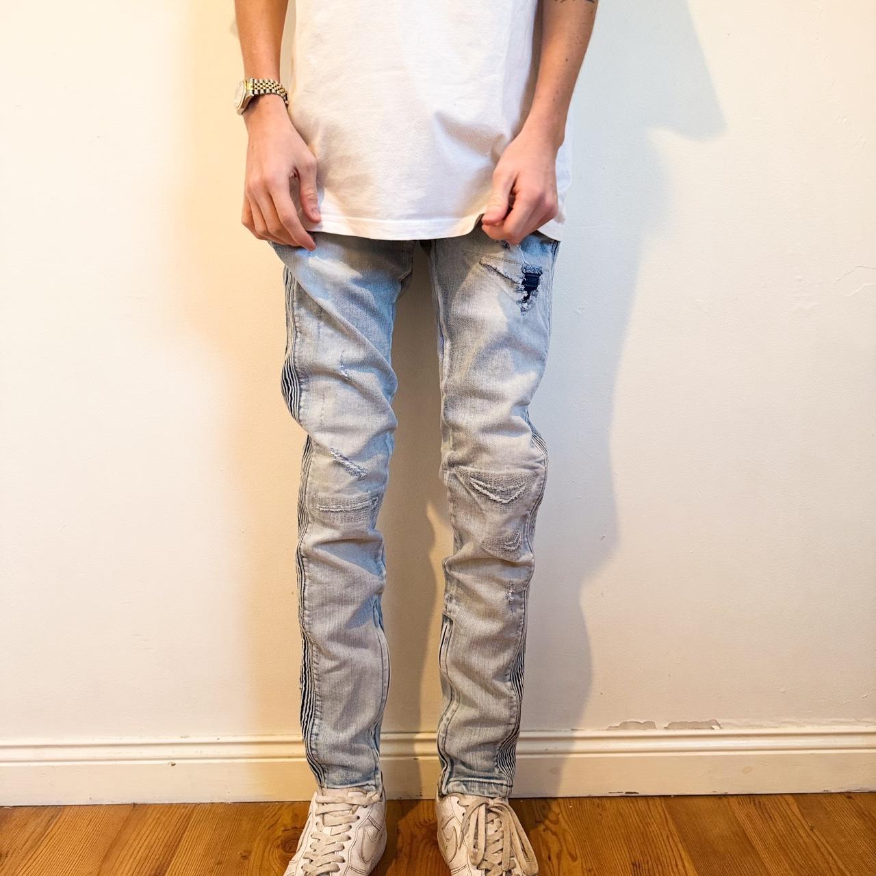 Mnml store blue jeans