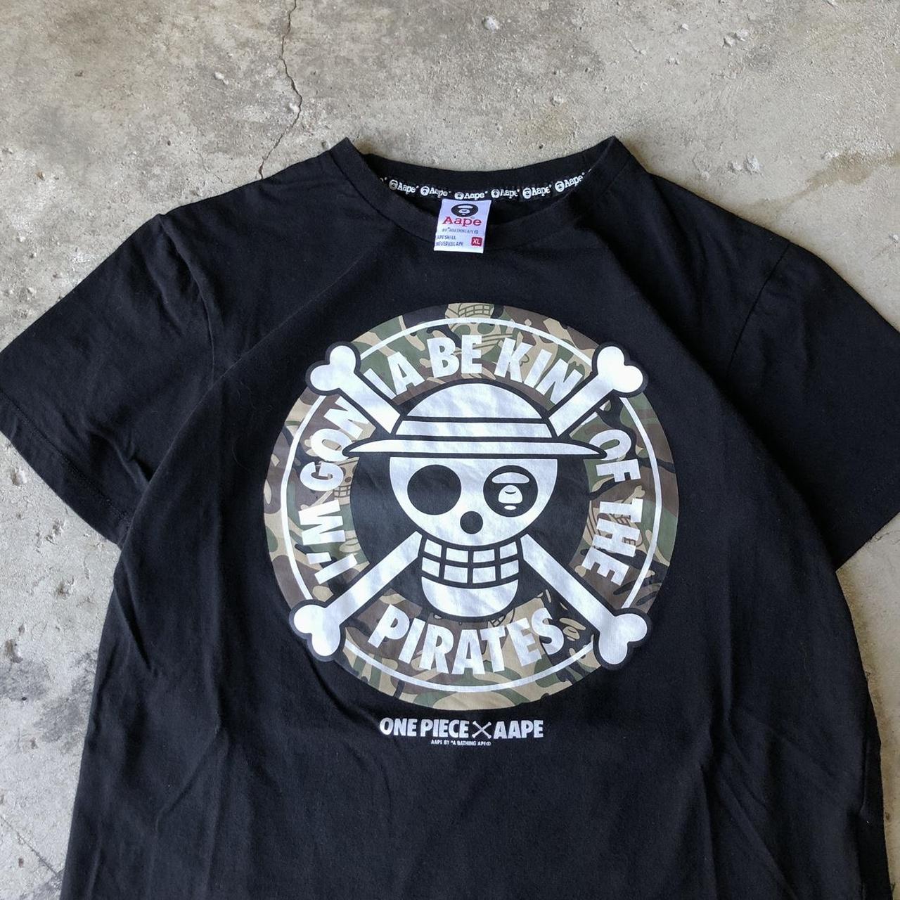 One Piece X AAPE by Bape Collab T Shirt Size Mens | Depop