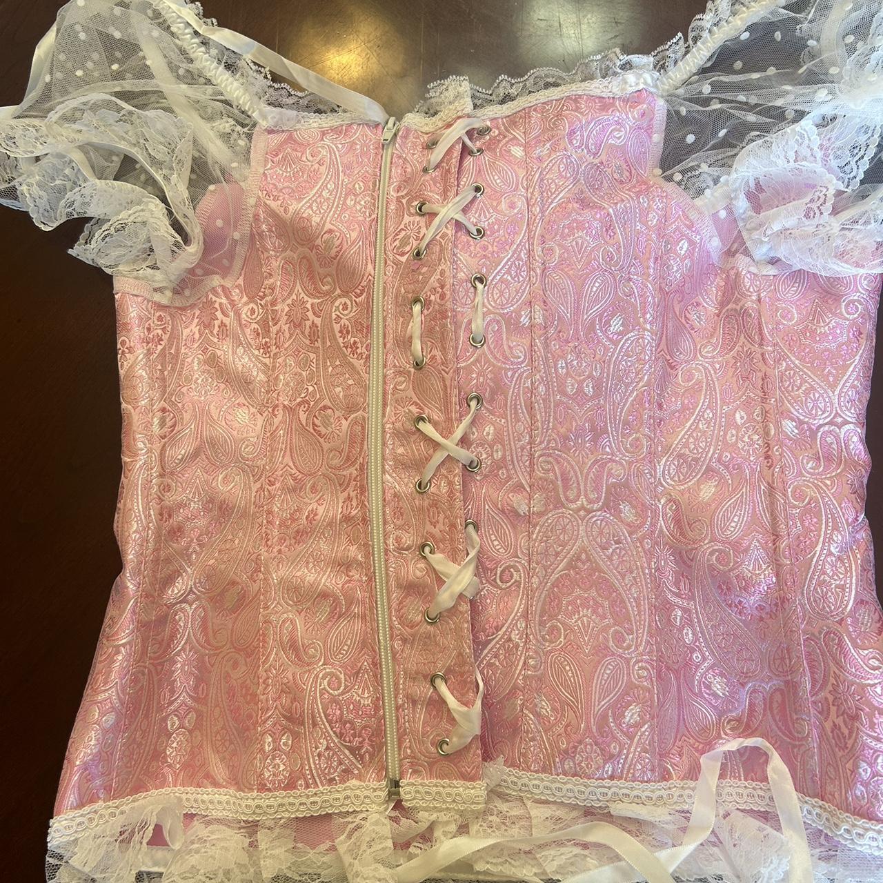 Pink corset top from Amazon! Bought it for a cosplay... Depop