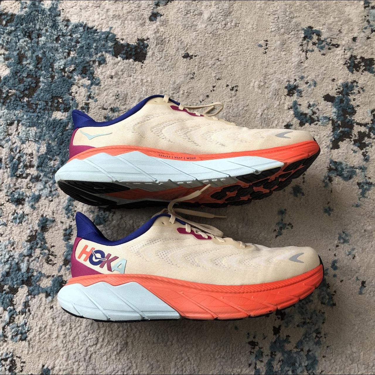 Colorful Hoka Arahi 6 Shoes 👟 brand is Hoka size... Depop