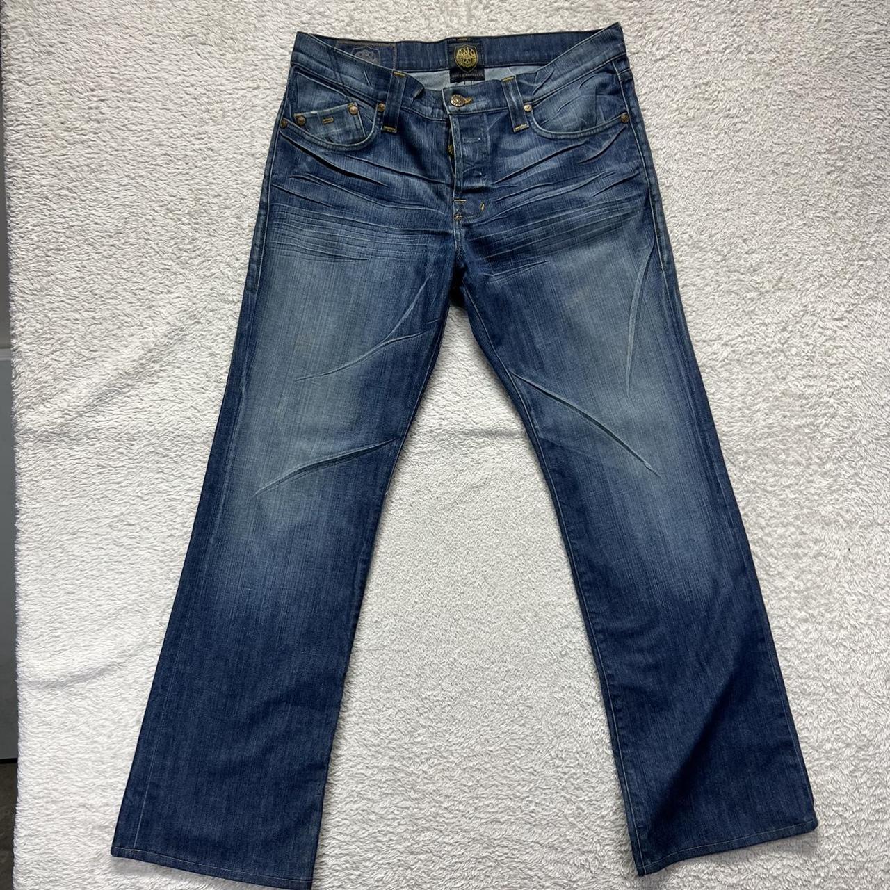 Dope Y2k Rock & republic jeans size 36 - Depop