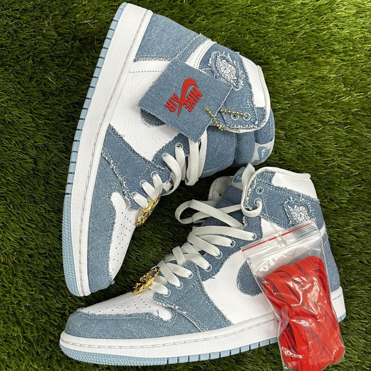 WMNS AIR JORDAN 1 RETRO HIGH OG 'DENIM' The Women's | Depop WMNS AIR JORDAN 1 RETRO HIGH OG 'DENIM' The Women's | Depop