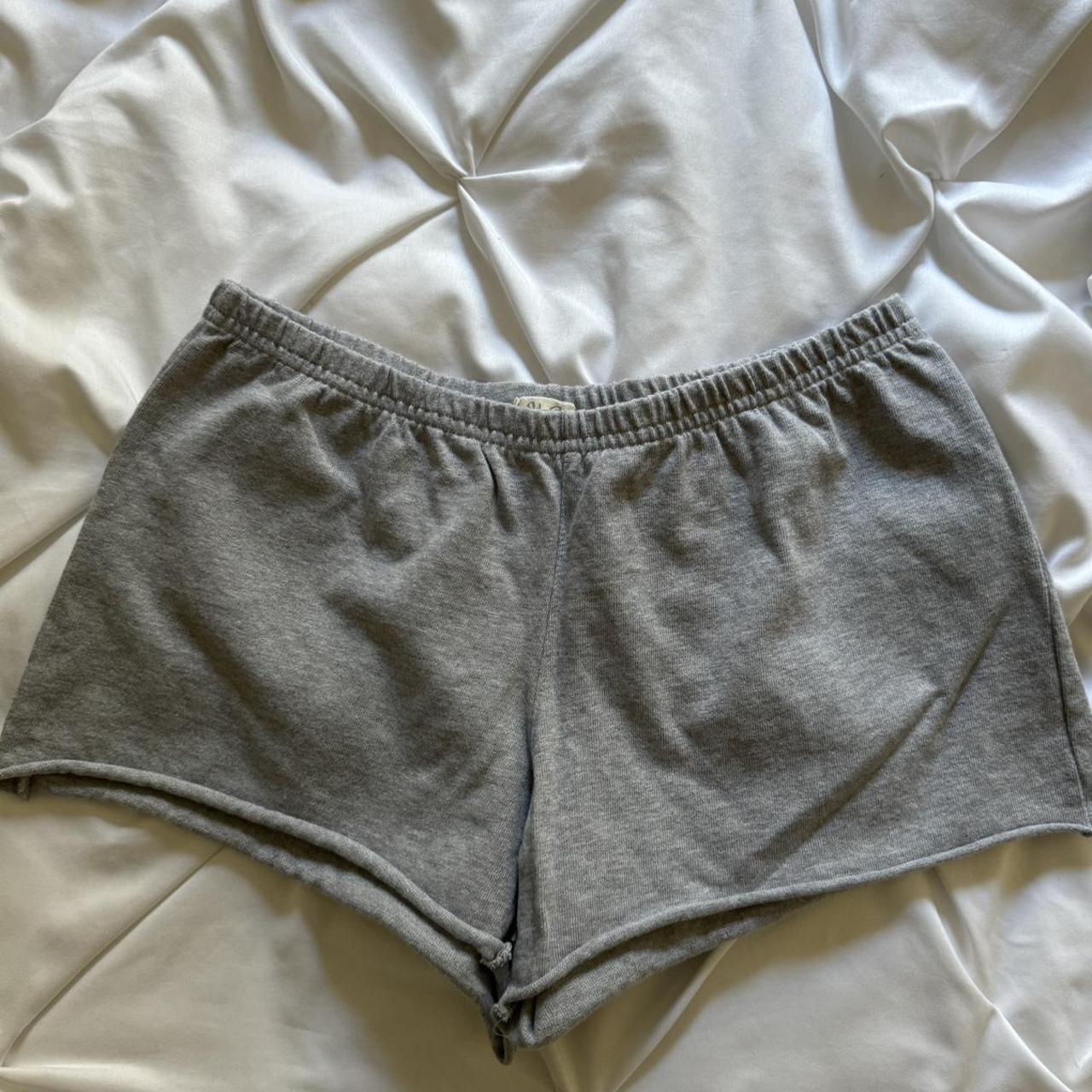 brandy melville grey pj shorts fits... Depop