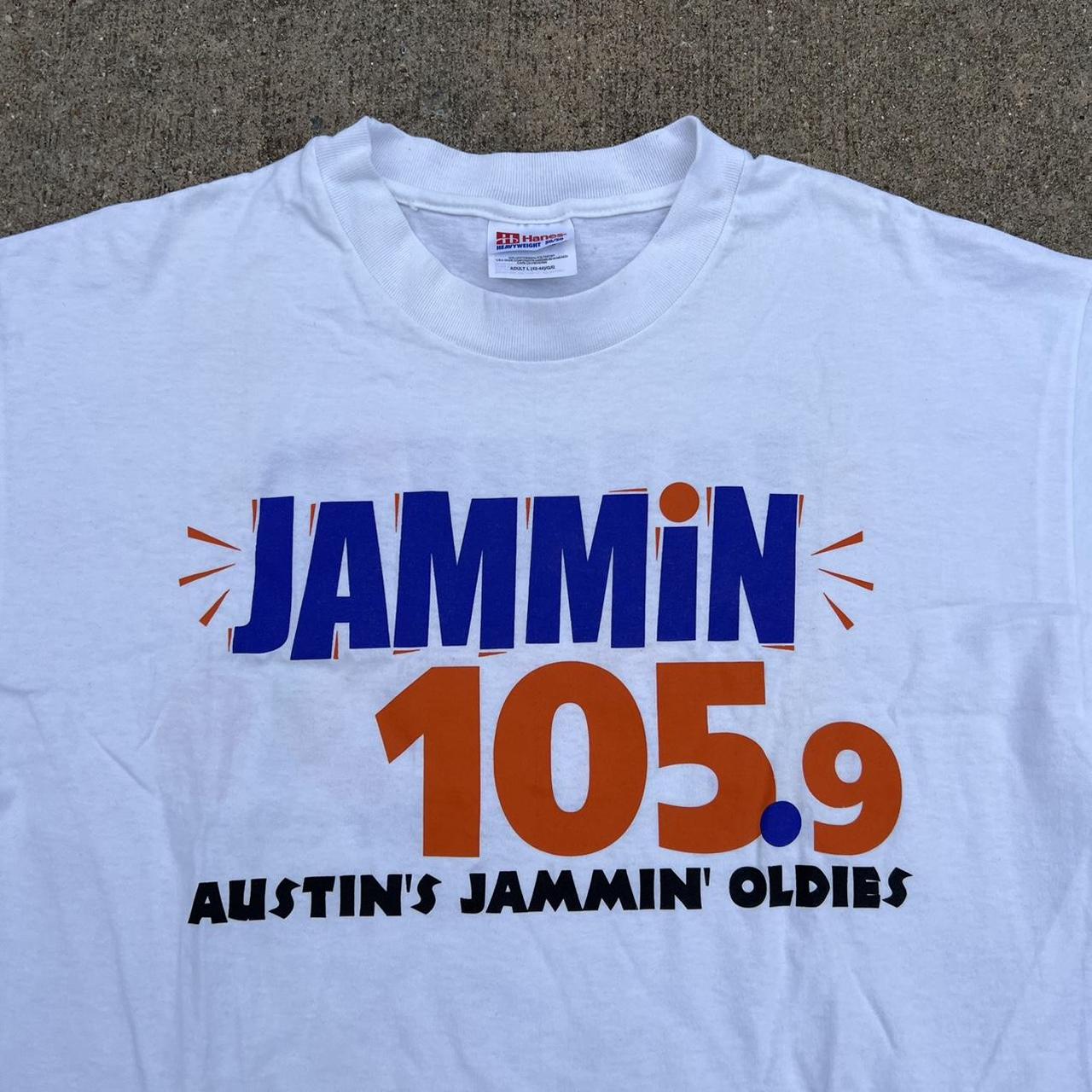 vintage 90s jammin 105.9 austin, texas radio... - Depop