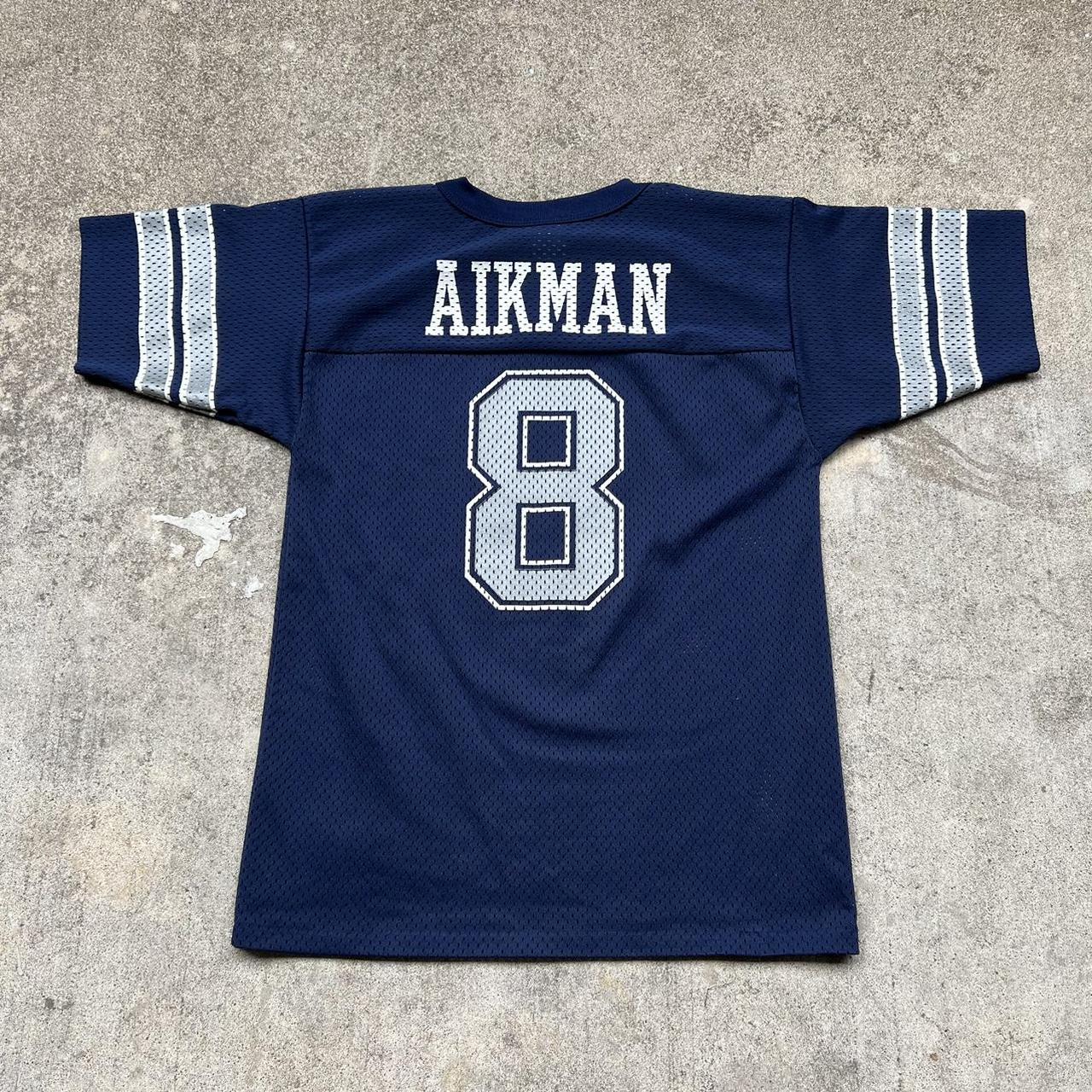 90s Vintage Troy Aikman 8 Dallas Cowboys Nfl Football Logo 7