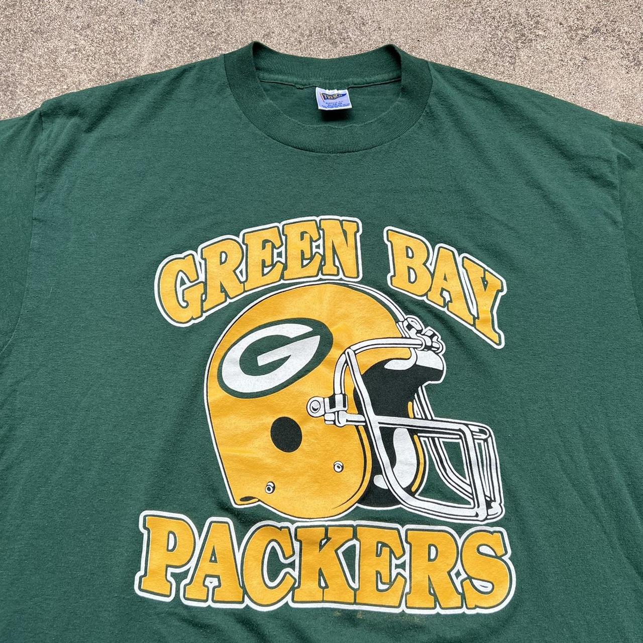 Retro Green Packers Sports Jersey Green Yellow Packers 