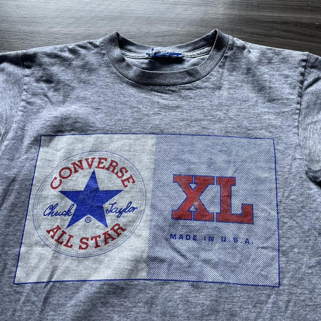 Vintage converse shirt shop made in usa