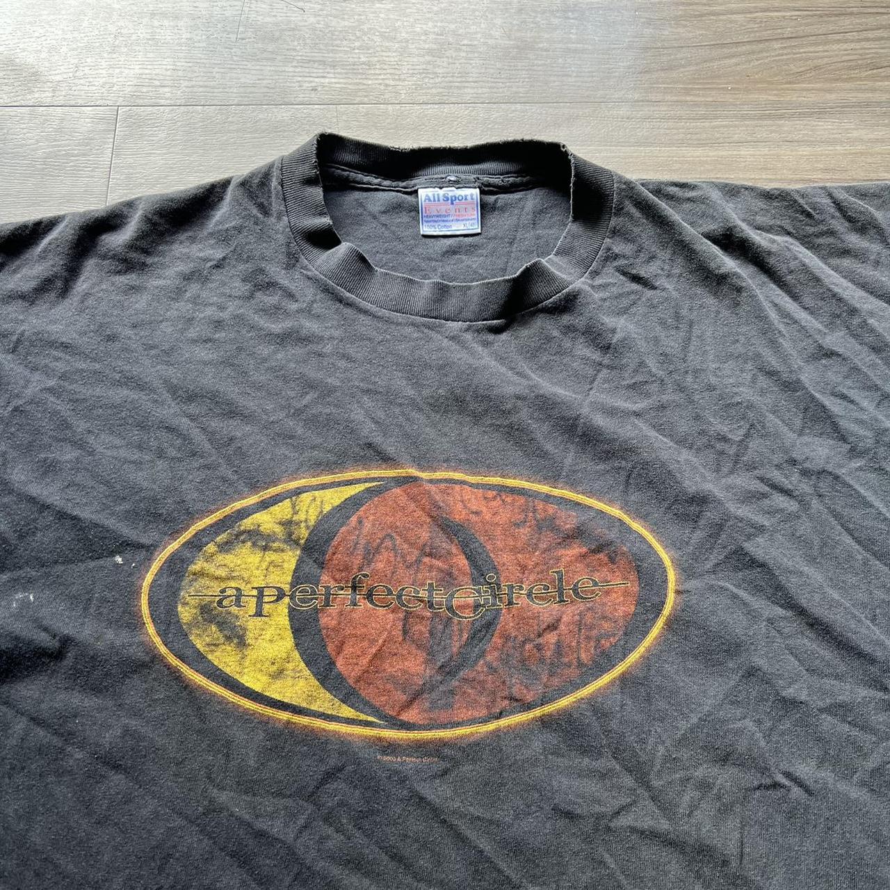 vintage y2k 2000s 2000 a perfect circle band promo... - Depop