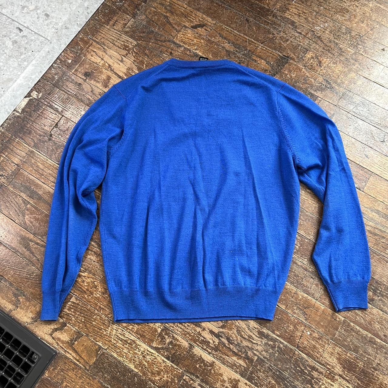 Jos. A. Bank Men's Blue Jumper | Depop