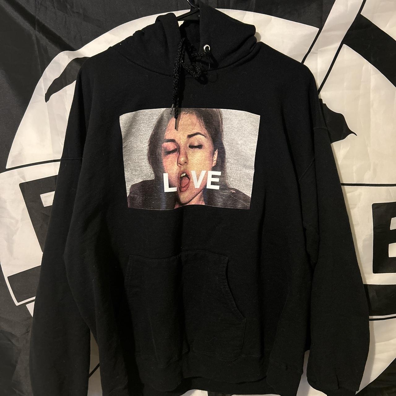 VINTAGE Y2K SASHA GREY PORN LOVE HOODIE • Thick... - Depop