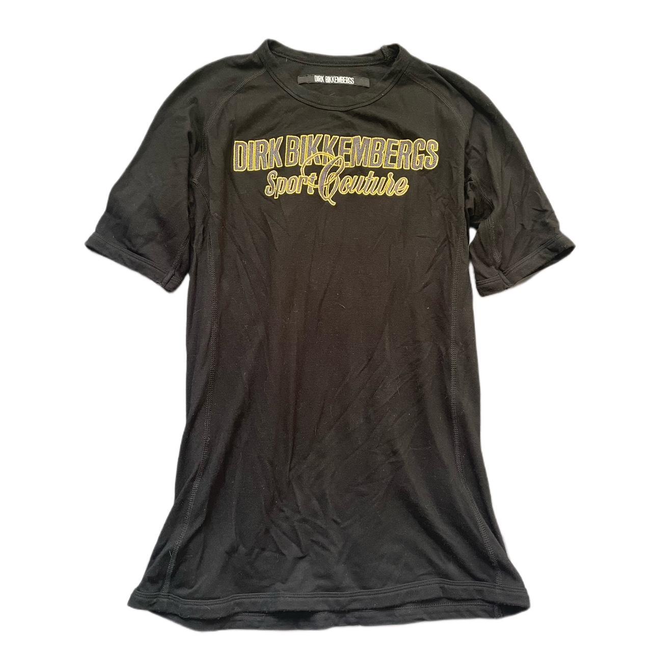 dirk bikkembergs sport couture t shirt. long and