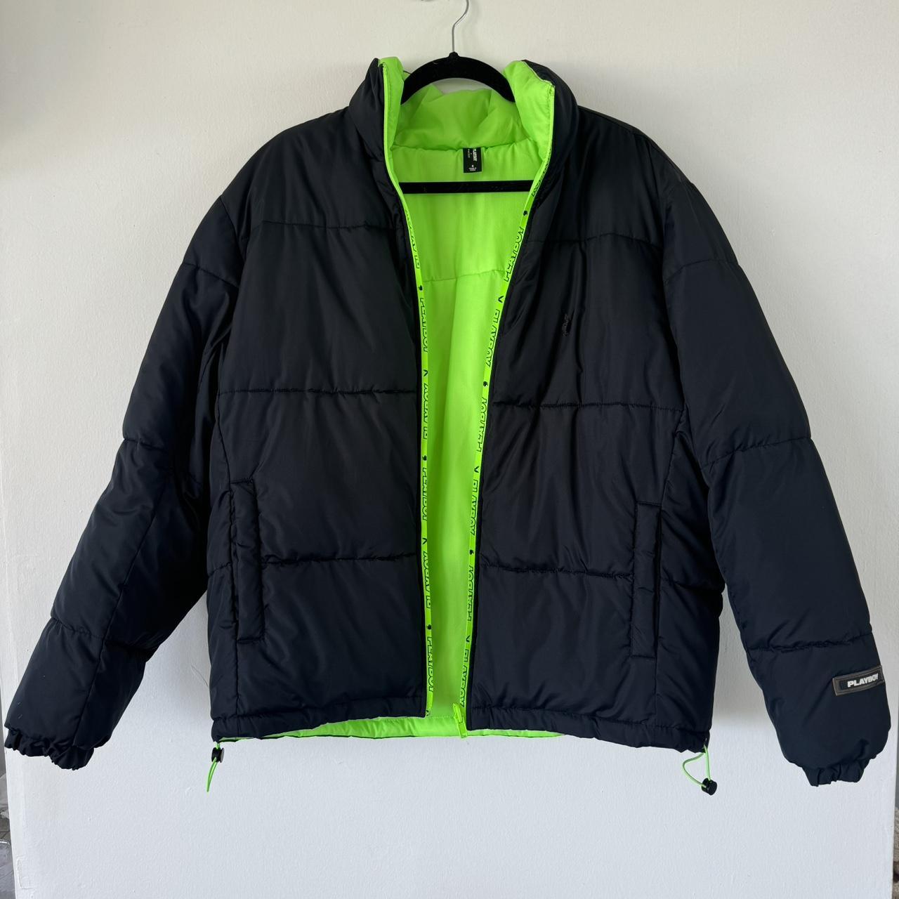 Playboy reversible jacket Men Size: Small It Depop