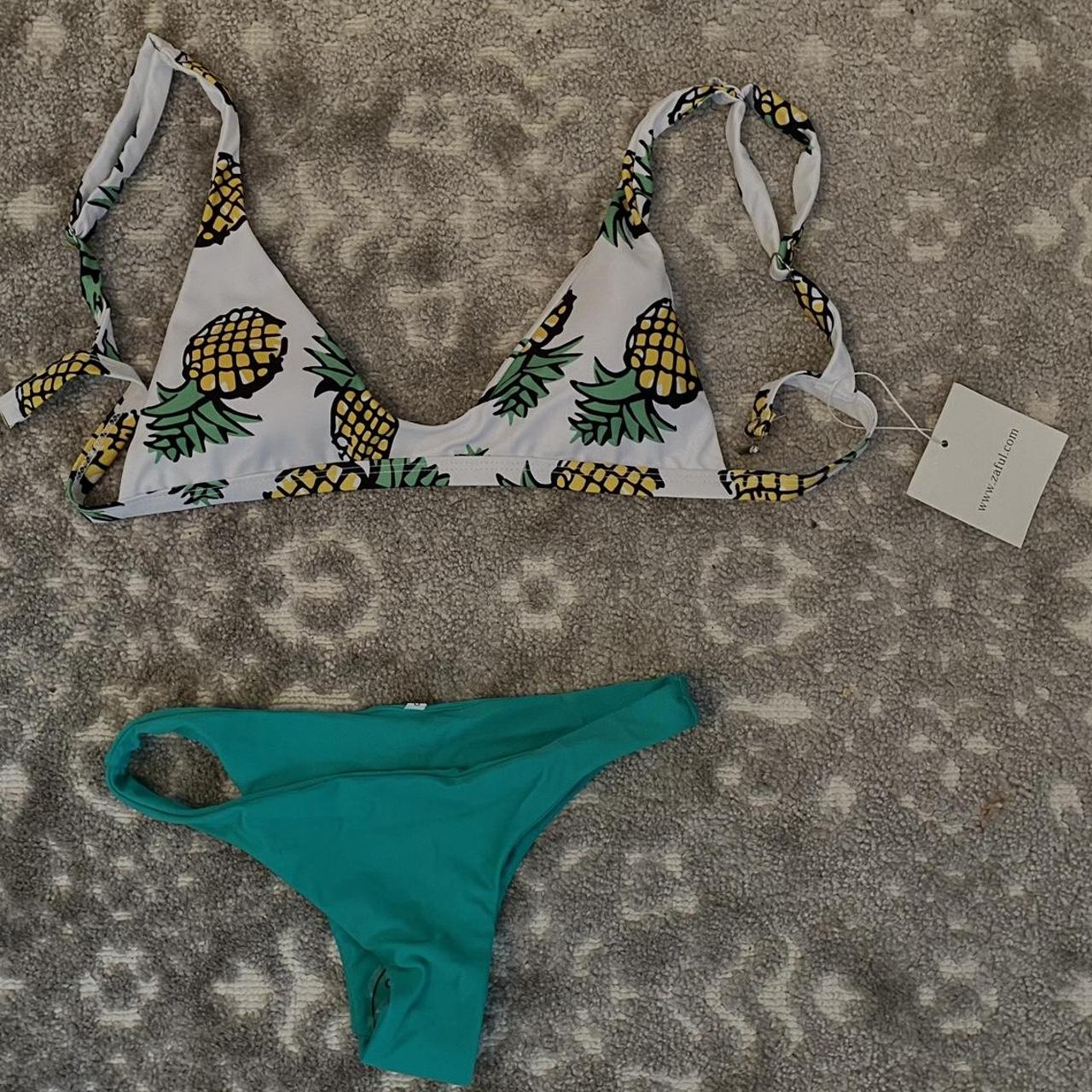 kyrie bikini bottom pineapple