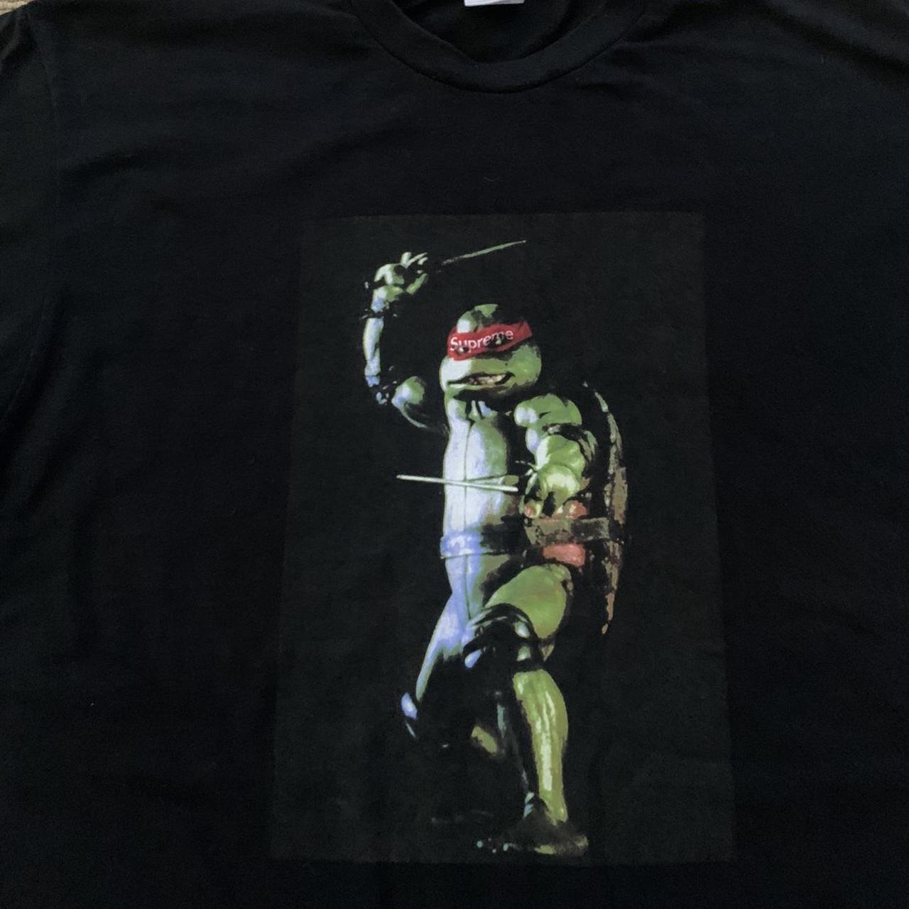 Vintage Black TMNT Teenage Mutant Ninja Turtles - Depop